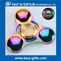 Zinc Alloy Hand Spinner Fidget Toy/Metal Hand Spinner Plated for Adults Kids KN-705